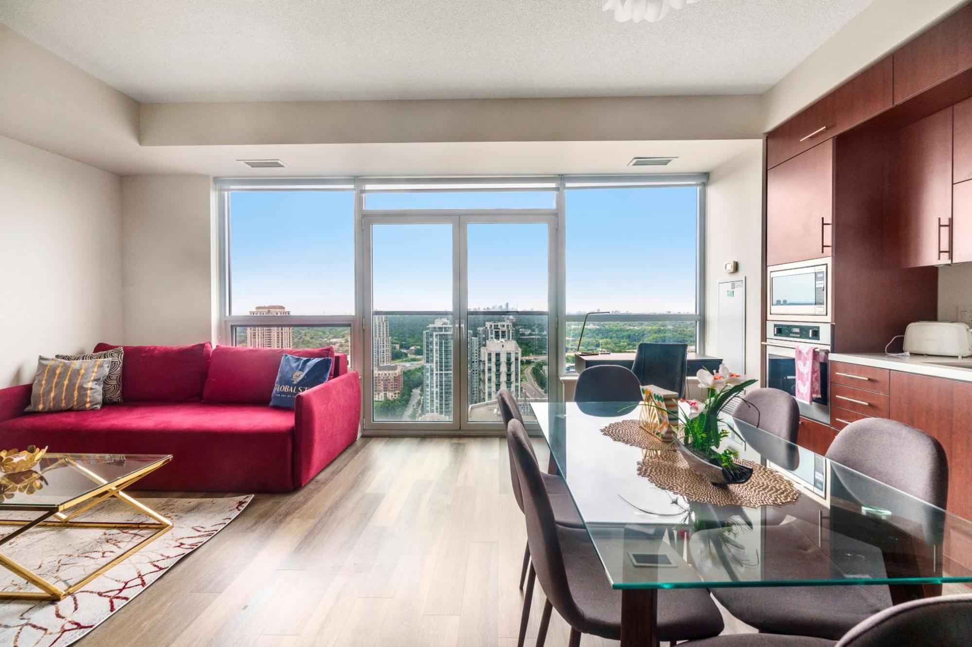 Globalstay Modern Apartments In North York Skyscraper Toronto Dış mekan fotoğraf